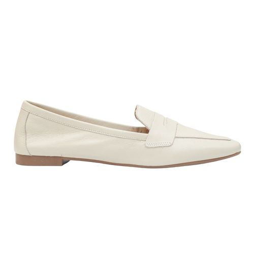 Sapato Feminino Mocassim Dayane Magalhães Off White