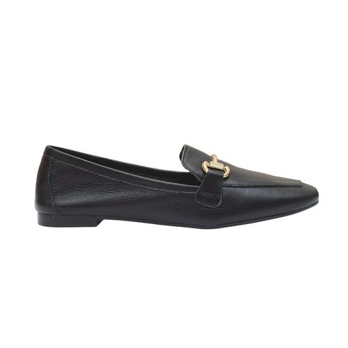 Mocassim Ale Com Fivela Dayane Magalhães Preto