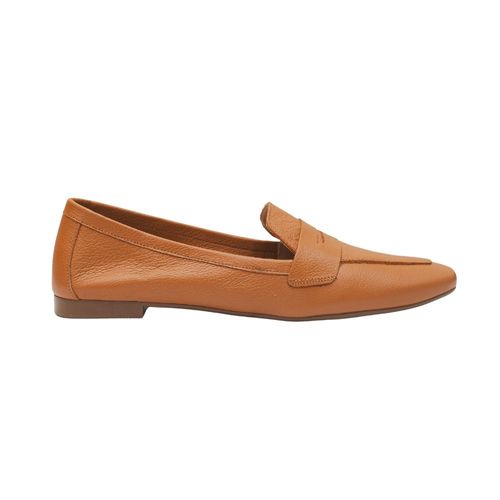 Sapato Feminino Mocassim Dayane Magalhães Caramelo
