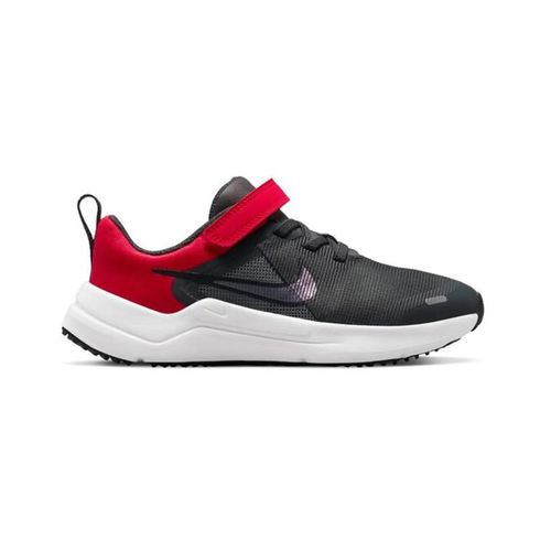 Tênis Running Infantil Nike Downshifter 12 Next Nature Preto E Vermelho