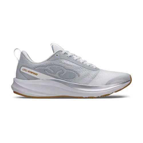 Tênis Running Masculino Olympikus Pride 3 Branco E Cinza