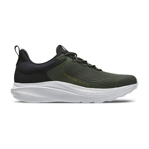 Tênis Running Masculino Olympikus Metro Militar E Preto
