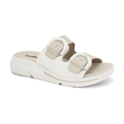 Tamanco Feminino Papete Comfortflex Branco