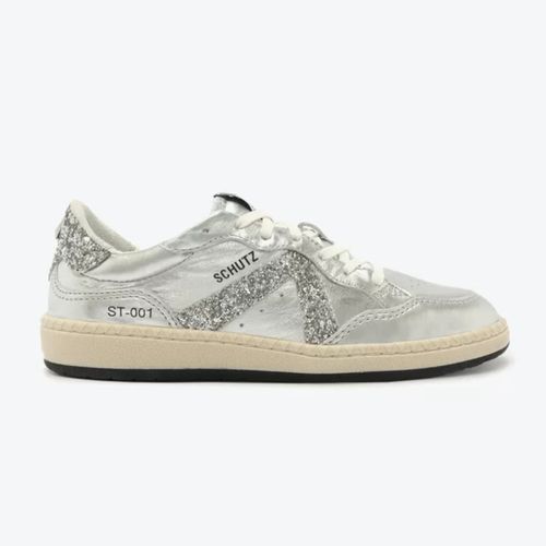 Tênis Feminino Schutz St 001 Brilho Branco
