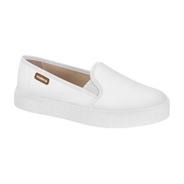 Tênis Moda Casual Feminino Moleca Branco