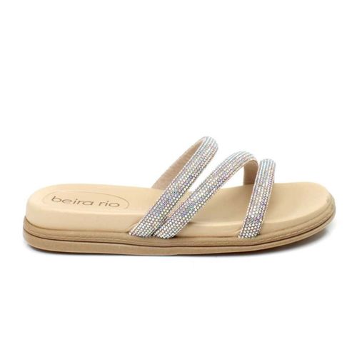 Tamanco Feminino Papete Beira Rio Creme