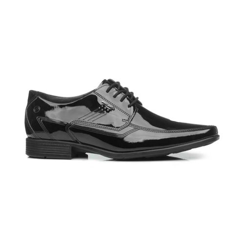 Sapato Masculino Em Couro Esporte Fino Pegada Preto