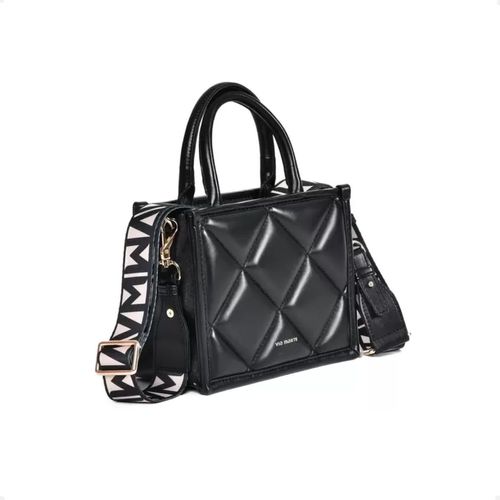Bolsa Feminina Transversal Via Marte Preta