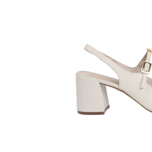 Sapato Feminino Scarpin Luz Da Lua Branco