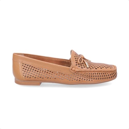 Sapato Feminino Mocassim Luz Da Lua Marrom