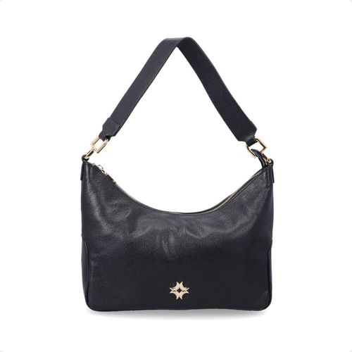 Bolsa Feminina Sacola Luz Da Lua Preta