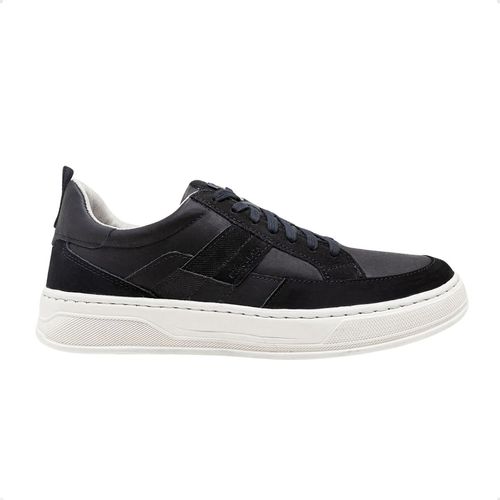 Sapatênis Masculino Democrata Denim Bold Preto