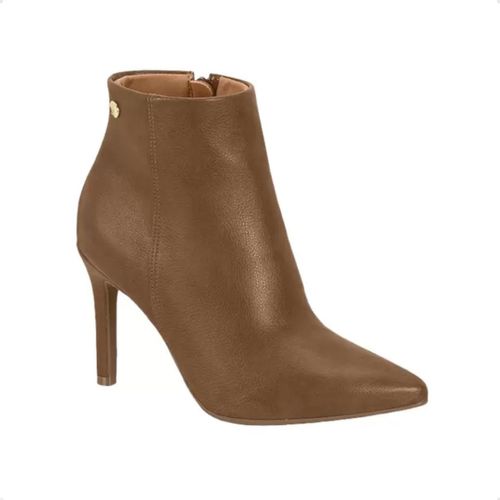 Bota Feminina Cano Baixo Vizzano Café