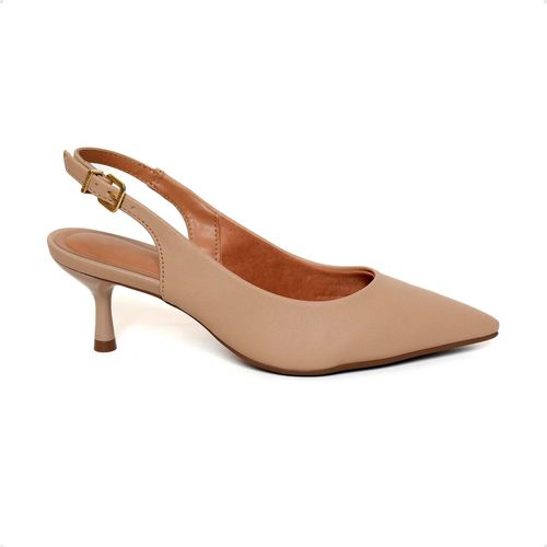 Sapato Feminino Scarpin Vizzano Bege