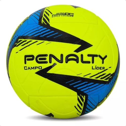 Bola Esportiva Campo Penalty Leder Amarela E Azul