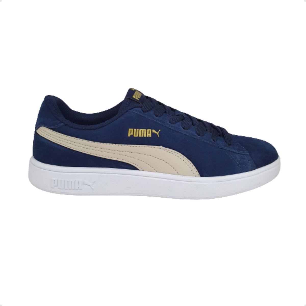 Tênis Casual Masculino Puma Smash V2 Bdp Azul