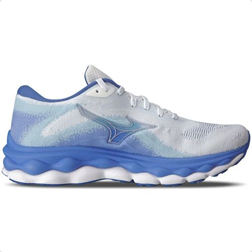 Tênis Running Feminino Mizuno Wave Sky 7 Azul