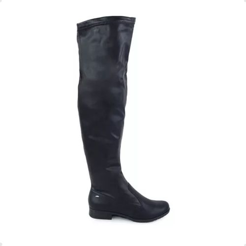 Bota Feminina Over The Knee Dakota Preta