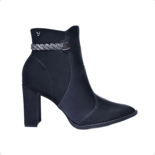 Bota Feminina Cano Medio Mississipi Preta