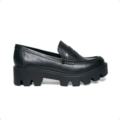 Sapato Feminino Em Couro Mocassim Santa Lolla Preto