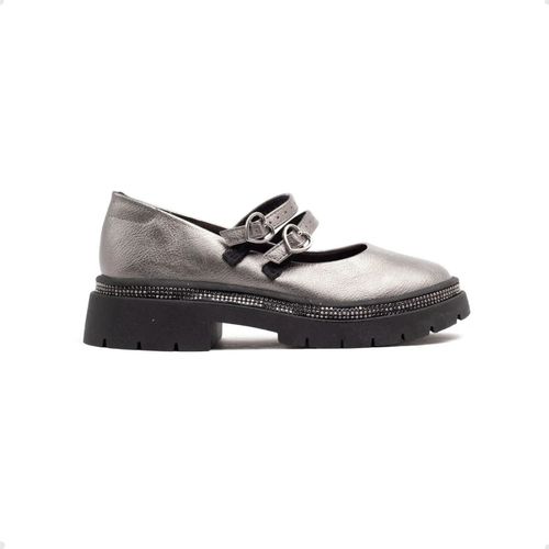 Sapato Infantil Mocassim Molekinha Prateado