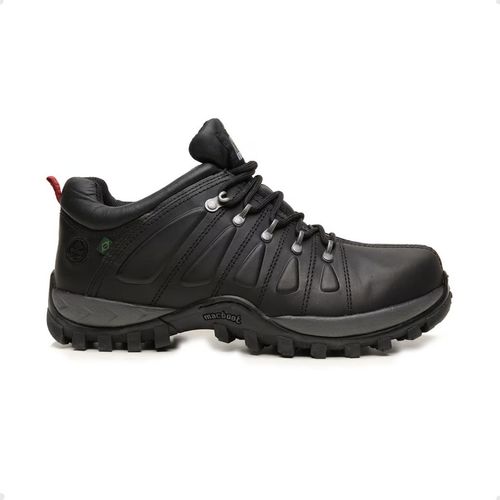 Coturno Adventure Masculino Cano Baixo Mac Boot Preto