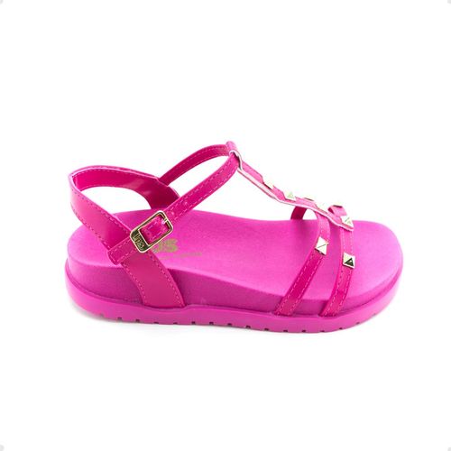 Sandália Infantil Papete World Colors Rosa
