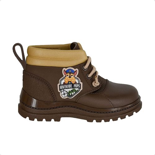 Bota Bebê Grendene Patrulha Canina Adventure Marrom