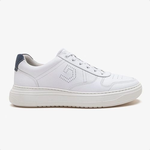 Sapatênis Masculino Democrata Denim Joe Ultra Light Branco