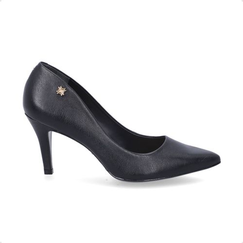 Sapato Fem Salto Alto Fino Luz Da Lua  56121000