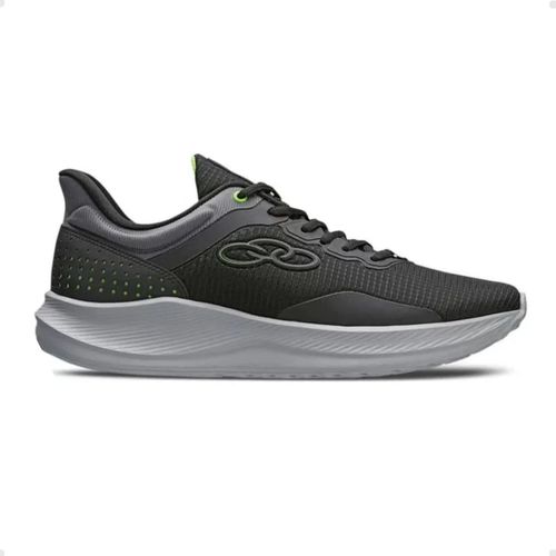 Tênis Running Masculino Zex Olympikus Branco E Preto