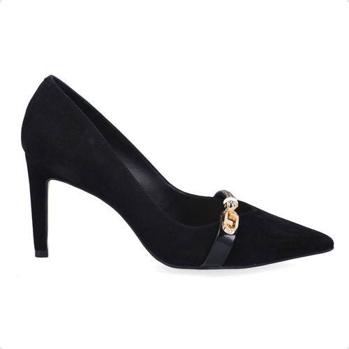 Sapato Fem Salto Alto Fino Luz Da Lua  80480005-