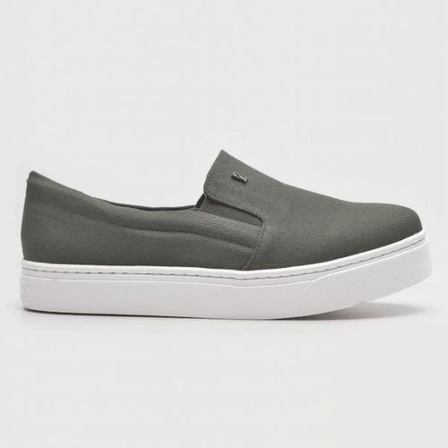 Tenis Moda Feminino Slip On Santa Lolla Verde