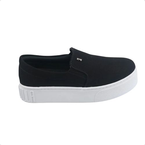 Tênis Moda Feminino Em Lona Santa Lolla Preto