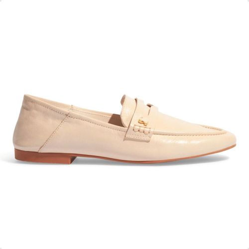 Sapato Feminino Mocassim Santa Lolla Creme
