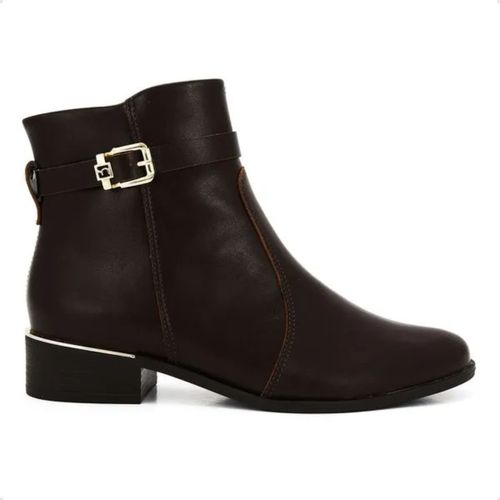 Bota Feminina Cano Médio Ramarim Marrom