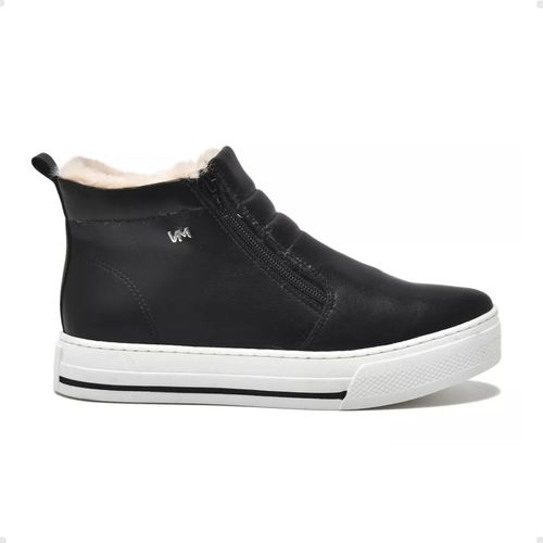 Tênis Moda Casual Feminino Via Marte Preto