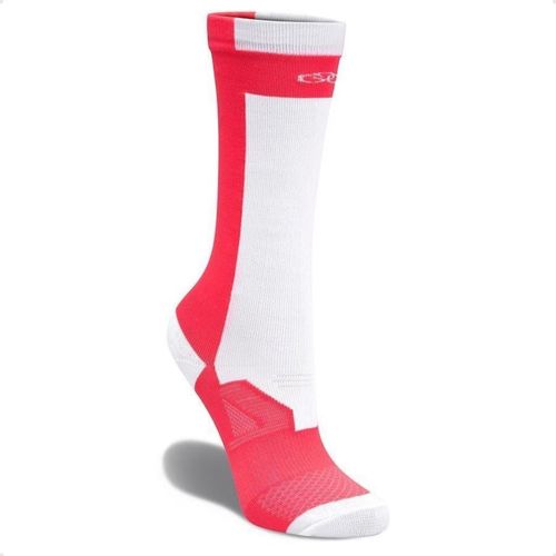 Meia Masculina Cano Médio Olympikus Bpc Branco E Rosa