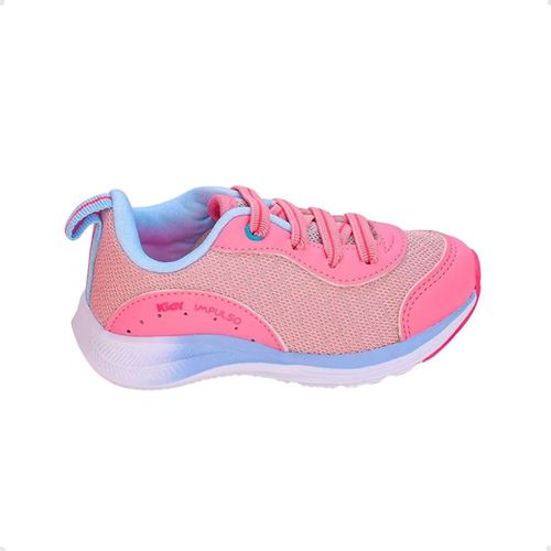 Tênis Running Infantil Kidy Rosa