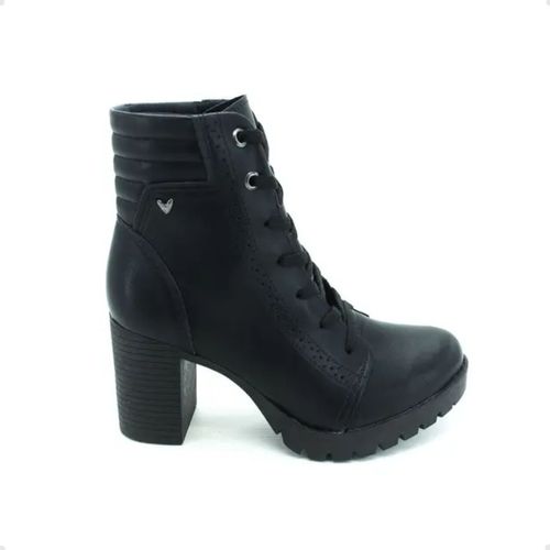 Bota Feminina Coturno Mississipi Preta