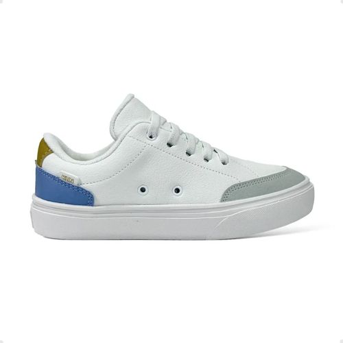 Tênis Casual Básico Infantil Klin Branco