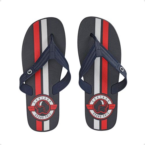 Chinelo Masculino Dedo Grendene Cartago Atlanta Azul