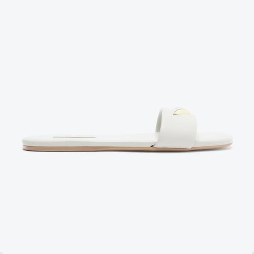 Tamanco Feminino Rasteiro Schutz Branco