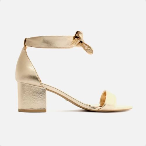 Sandalia Fem Salto Medio Grosso Arezzo  A100550096-0050