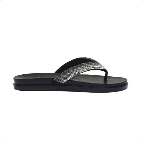 Tamanco Oàsis Dayane Magalhães Shine Preto