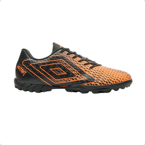 Chuteira Society Masculina Umbro Mutant Laranja