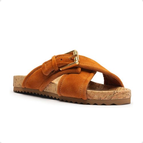 Tamanco Feminino Papete Schutz Marrom