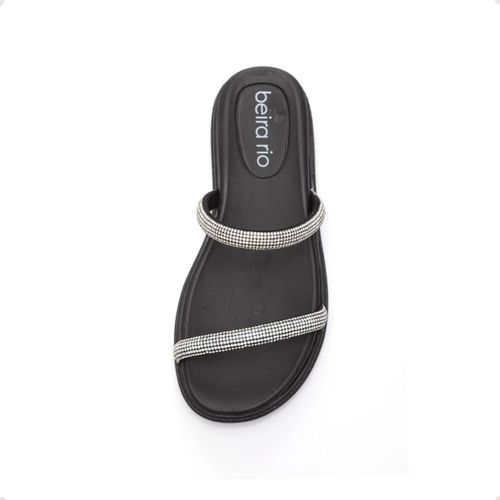 Tamanco Feminino Papete Beira Rio Stass Preto