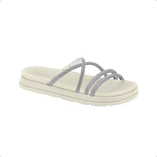 Tamanco Feminino Papete Moleca Off White