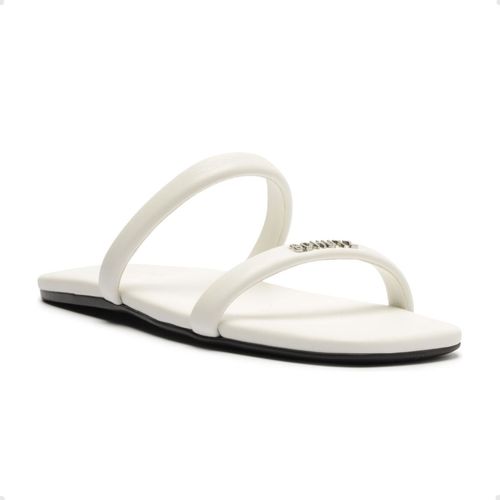 Tamanco Feminino Rasteiro Schutz Branco